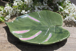 Load image into Gallery viewer, Monstera Leaf Pressing Tray, Green and Pink
