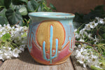 Load image into Gallery viewer, Desert Mountain Sunset Mug, 16 oz
