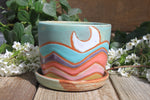 Load image into Gallery viewer, Rainbow Fields Forever Planter
