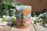 Load image into Gallery viewer, Rainbow Fields and Evergreen Dreams Straw Cup, 15 oz
