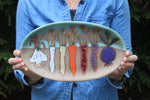 Load image into Gallery viewer, Root for Vegetables Rainbow Tray

