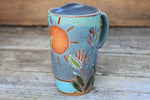 Load image into Gallery viewer, Bird of Paradise Beach Days Carved Handled Travel Mug, 17 oz
