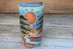 Load image into Gallery viewer, Sequoia River Days Handled Travel Mug, 18 oz
