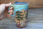 Load image into Gallery viewer, Sequoia River Days Handled Travel Mug, 18 oz
