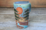 Load image into Gallery viewer, Sequoia River Days Handled Travel Mug, 18 oz
