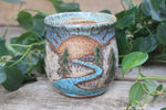 Load image into Gallery viewer, Glacial River Sunset Mug, 21 oz
