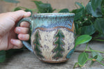 Load image into Gallery viewer, Glacial River Sunset Mug, 21 oz

