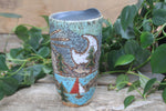 Load image into Gallery viewer, Acadia National Park Coastal Cliffs and Sailboat Travel Mug, 19 oz
