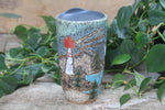 Load image into Gallery viewer, Acadia National Park Coastal Cliffs and Sailboat Travel Mug, 19 oz
