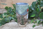 Load image into Gallery viewer, Acadia National Park Coastal Cliffs and Sailboat Travel Mug, 19 oz
