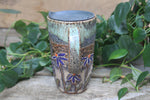 Load image into Gallery viewer, Glacial River and Coneflower Fields Carved Travel Mug, 18 oz
