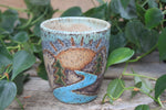 Load image into Gallery viewer, Evergreen Days and Rolling River Travel Mug, 12 oz

