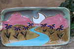 Load image into Gallery viewer, Coneflower and Rolling River Tray
