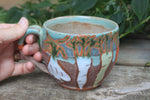 Load image into Gallery viewer, Root for Vegetables Rainbow Mug, 17 oz
