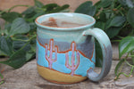 Load image into Gallery viewer, Desert Horizon Sunset Mug, 19 oz
