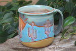 Load image into Gallery viewer, Desert Horizon Sunset Mug, 19 oz

