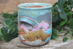 Load image into Gallery viewer, Beachy Sand Dune Sunset Carved Utensil Jar
