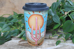 Load image into Gallery viewer, Desert Mountain Days Travel Mug, 18 oz
