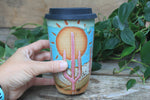Load image into Gallery viewer, Desert Mountain Days Travel Mug, 18 oz
