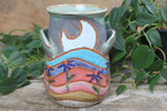 Load image into Gallery viewer, Rainbow Fields and Wildflower Dreams Vase/Utensil Jar
