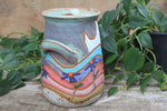 Load image into Gallery viewer, Rainbow Fields and Wildflower Dreams Vase/Utensil Jar
