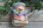 Load image into Gallery viewer, Rainbow Fields and Wildflower Dreams Vase/Utensil Jar
