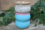 Load image into Gallery viewer, Summer Stripes Wiggle Vase/Utensil Jar
