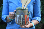 Load image into Gallery viewer, Root for Vegetables Utensil Jar
