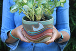 Load image into Gallery viewer, Rainbow Fields Forever Planter
