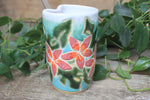 Load image into Gallery viewer, Frangipani Floral Party Straw Cup, 15 oz
