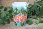 Load image into Gallery viewer, Frangipani Floral Party Straw Cup, 15 oz
