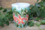 Load image into Gallery viewer, Frangipani Floral Party Straw Cup, 15 oz
