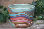 Load image into Gallery viewer, Rainbow Fields Forever Planter
