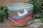 Load image into Gallery viewer, Rainbow Fields Forever Planter
