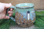 Load image into Gallery viewer, Acadia National Park Stony Coastal Cliffs Carved Mug, 18.5 oz
