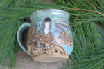 Load image into Gallery viewer, Acadia National Park Stony Coastal Cliffs Carved Mug, 18.5 oz
