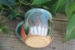 Load image into Gallery viewer, Gorgeous Gourds Carved Mug, 18 oz
