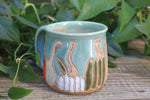 Load image into Gallery viewer, Gorgeous Gourds Carved Mug, 17 oz
