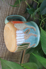 Load image into Gallery viewer, Gorgeous Gourds Carved Mug, 17 oz
