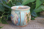Load image into Gallery viewer, Foliage Frolic Carved Mug, 15 oz
