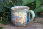 Load image into Gallery viewer, Foliage Frolic Carved Mug, 15 oz
