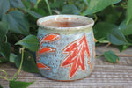 Load image into Gallery viewer, Foliage Frolic Carved Mug, 16 oz
