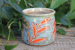 Load image into Gallery viewer, Foliage Frolic Carved Mug, 16 oz
