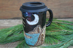 Load image into Gallery viewer, Acadia National Park Coastal Views Carved Handled Travel, 16.5 oz
