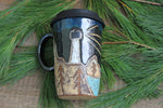 Load image into Gallery viewer, Acadia National Park Coastal Views Carved Handled Travel, 16.5 oz
