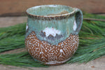 Load image into Gallery viewer, Snow Day in a River Forest Mug, 17.5 oz *small handle*
