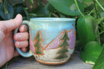 Load image into Gallery viewer, Evergreen Days Mug, 14 oz
