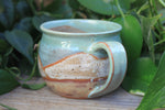 Load image into Gallery viewer, Cattails and Lake Life Carved Mug, 15 oz
