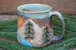 Load image into Gallery viewer, Sequoia River Days Carved Mug, 20 oz
