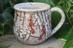 Load image into Gallery viewer, Snowy Cabin with Cardinals in a Birch Forest Mug, 18 oz
